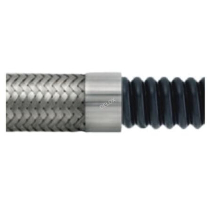 ECB-導電波紋PTFE特氟龍鋼絲編織軟管